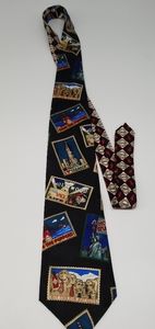 Tabasco Hot Sauce 100% Silk Dress Postcard